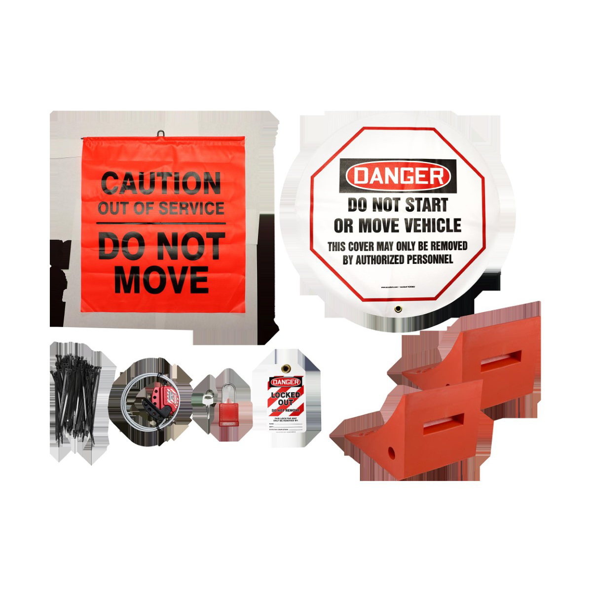 AME 36300 Lock Out Tag Out Kit Commercial Truck
