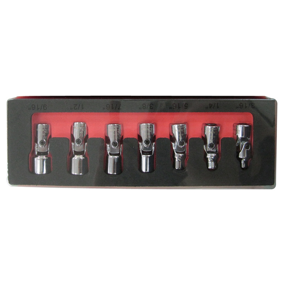 Astro Pneumatic 7pc Flex Socket Set-6 Point SAE