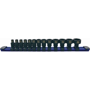 Astro Pneumatic 13-Piece 1/4? Drive Low Profile Nano Impact Sockets &hyphen; Metric