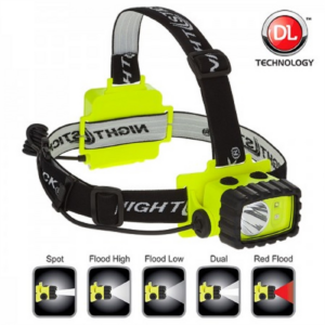 Bayco BAYCO NIGHTSTICK CREE LED HEADL AMP WHITE AND RED LED'S HI-VIZ GREEN BASE