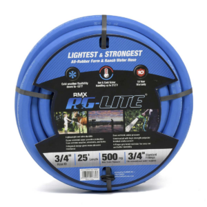 BluBird AG - Lite Rubber Water Hose Assembly 3/4" x 25'