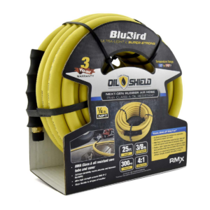 BluBird OilShield 3/8"X25' Rubber Air Hose