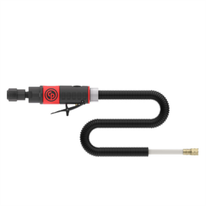 Chicago Pneumatic Chicago Pneumatic CP873CK - Low Speed Composite Air Tire Buffer Kit with Quick Change 7/16" Hex Shank Chuck, 0.47 HP / 350 W Air Motor - 3,000 RPM and Rear Exhaust Hose with Noise Reducer.