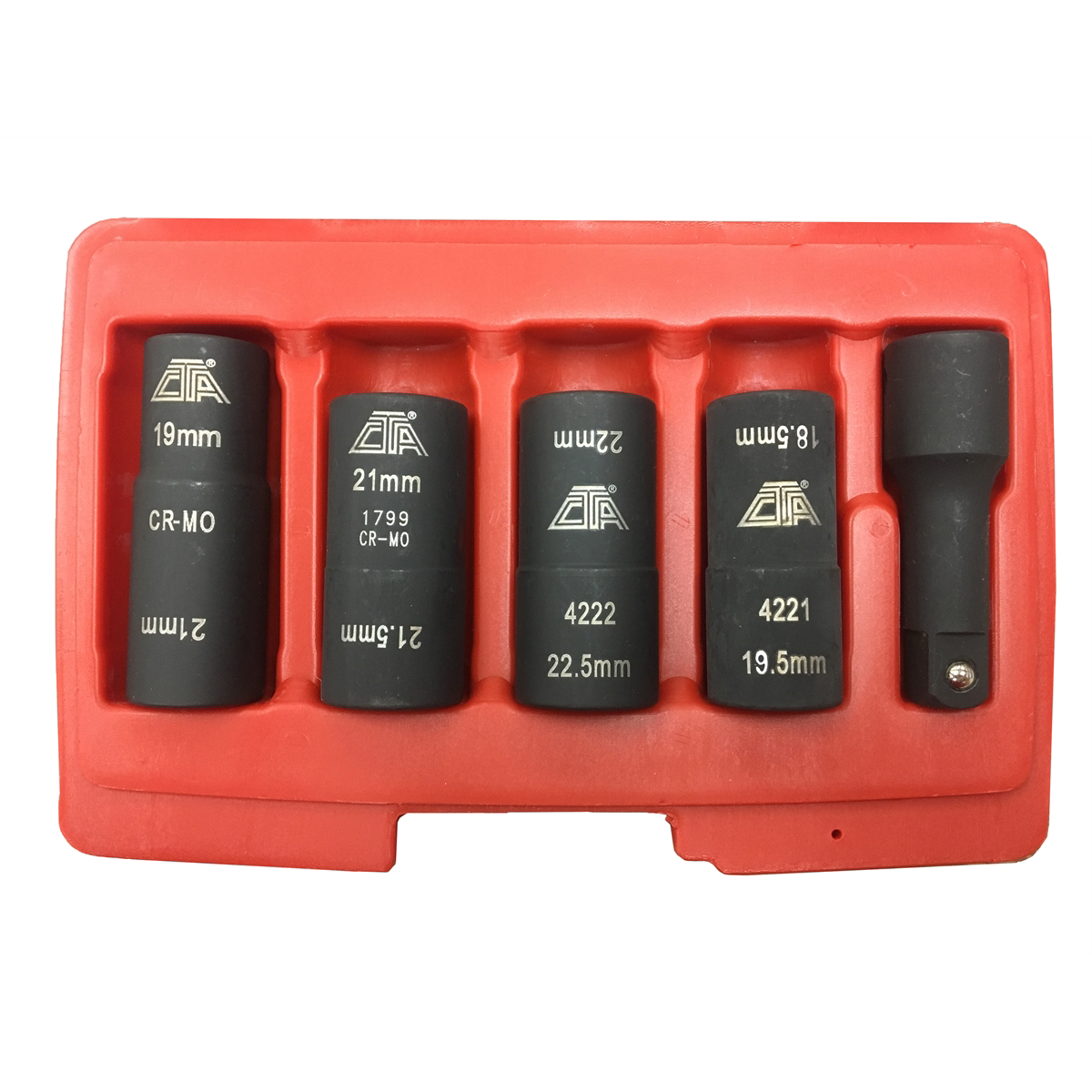 CTA Manufacturing 5 Piece Flip Socket Set