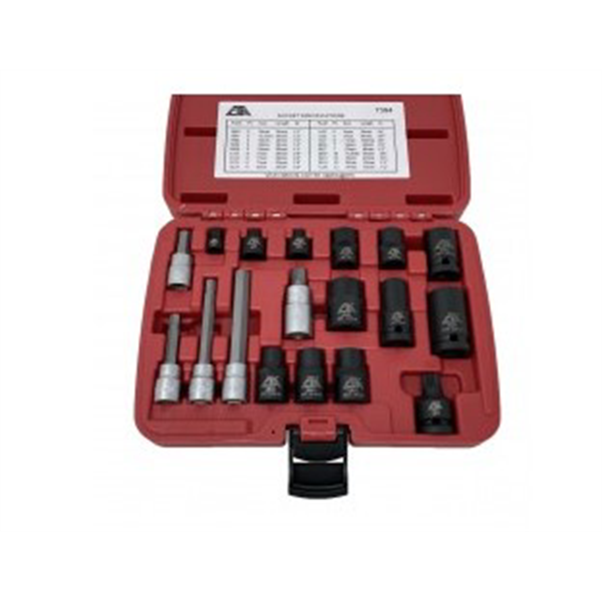 CTA Manufacturing 18 Piece Brake Caliper Socket Set
