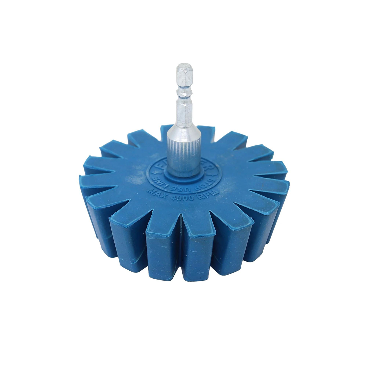 CTA Tools Conical Gear Eraser Wheel w/ Quick-Connect Arbor Adapter