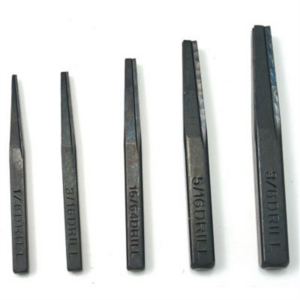 CTA Manufacturing 5 Piece Screw Extractor Kit - Fluted-Type