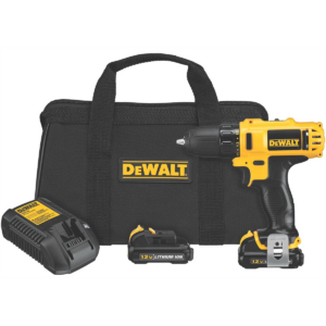 DeWalt 12V MAX* 3/8-in. Drill/Driver Kit