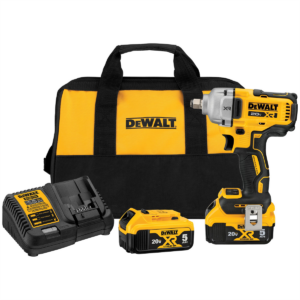 DeWalt 20V MAX* XR 1/2-in. Mid-Range Impact Wrench Kit with Hog Ring Anvil