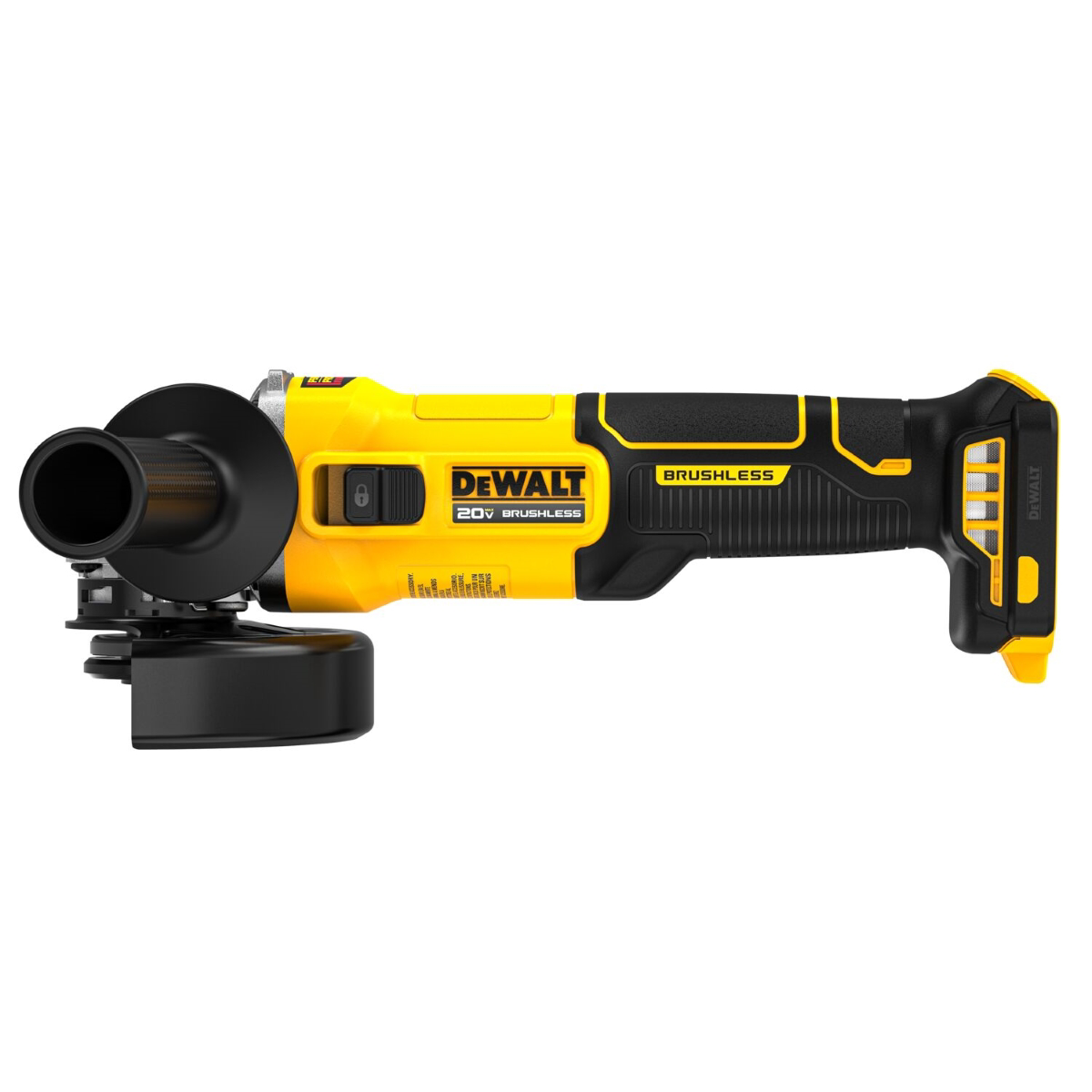 DeWalt 20V MAX* Brushless Cordless 4 1/2-in. Slide-Switch Grinder (Tool Only)