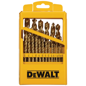 DeWalt Titanium Nitride Coated Pilot Point Drill Bit Set (29-Piece)