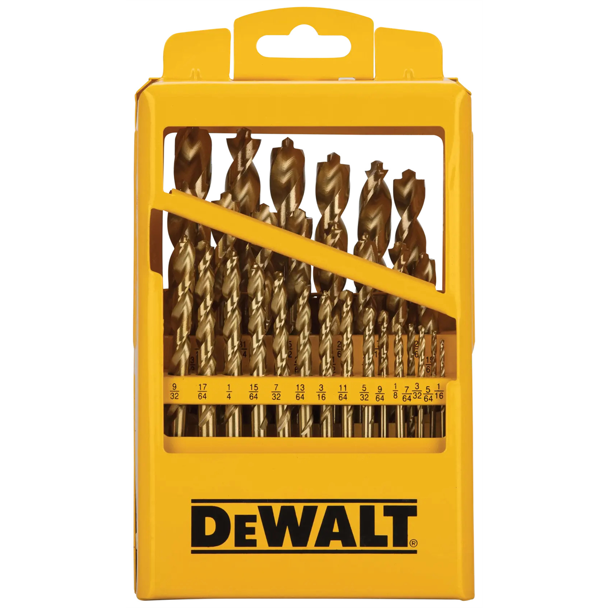 DeWalt Titanium Nitride Coated Pilot Point Drill Bit Set (29-Piece)