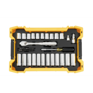 DeWalt 85 Piece Mechanics Tool Set with ToughSystem Trays