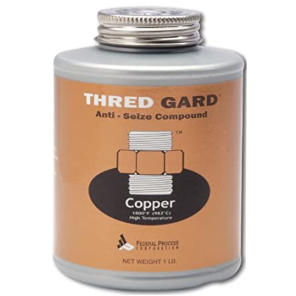 Tub O' Towels Thred Gard Copper Anti-Seize Sealant, 4 oz.
