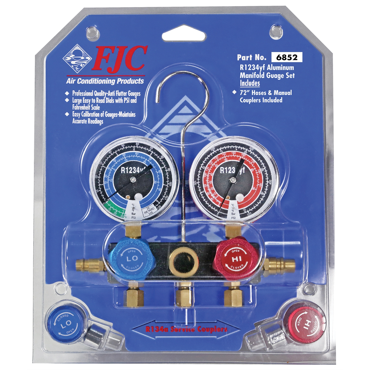 FJC R-1234yf MANIFOLD GAUGE SET
