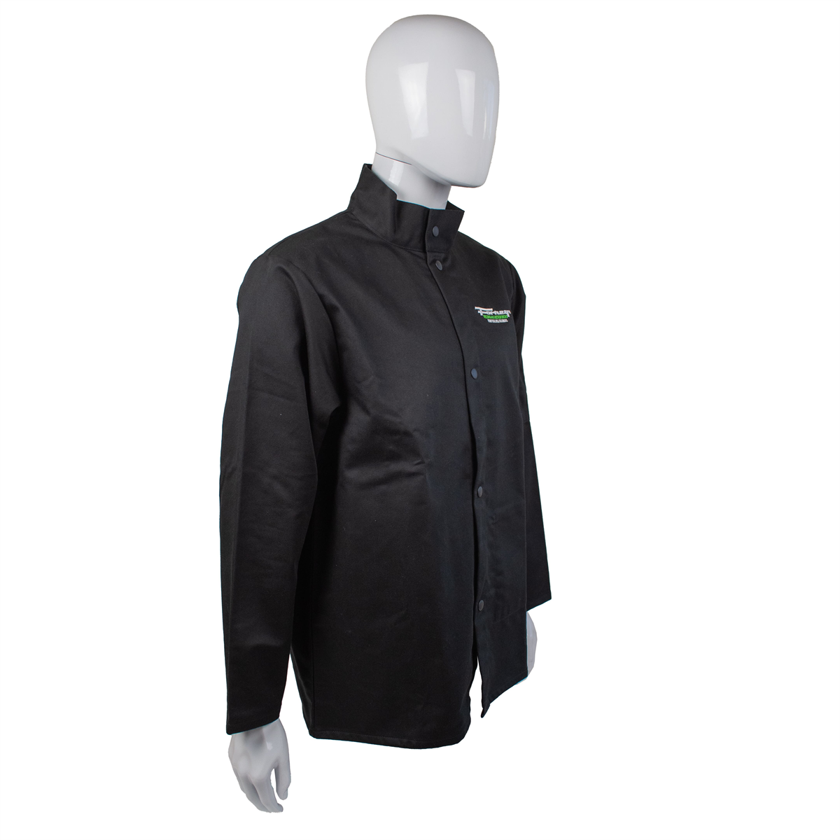 Forney Industries Flame Retardant Light-Duty Welding Jacket, Size L