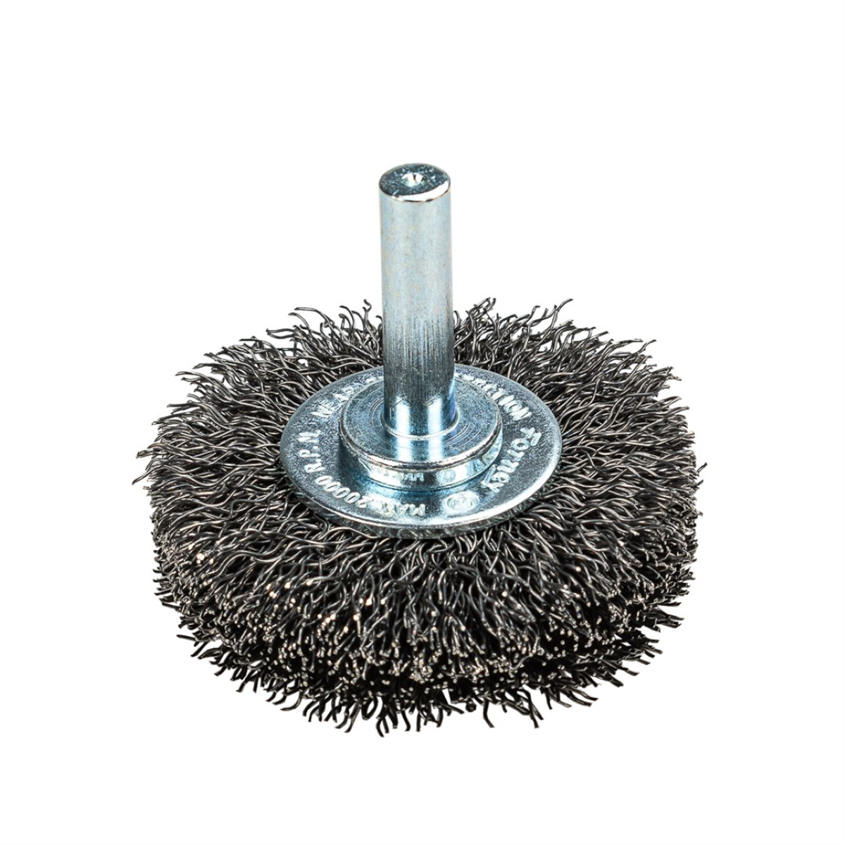 Forney Industries Command PRO Wire Wheel Crimped, 2 in x .014 in x 1/4 in Shank, Bulk