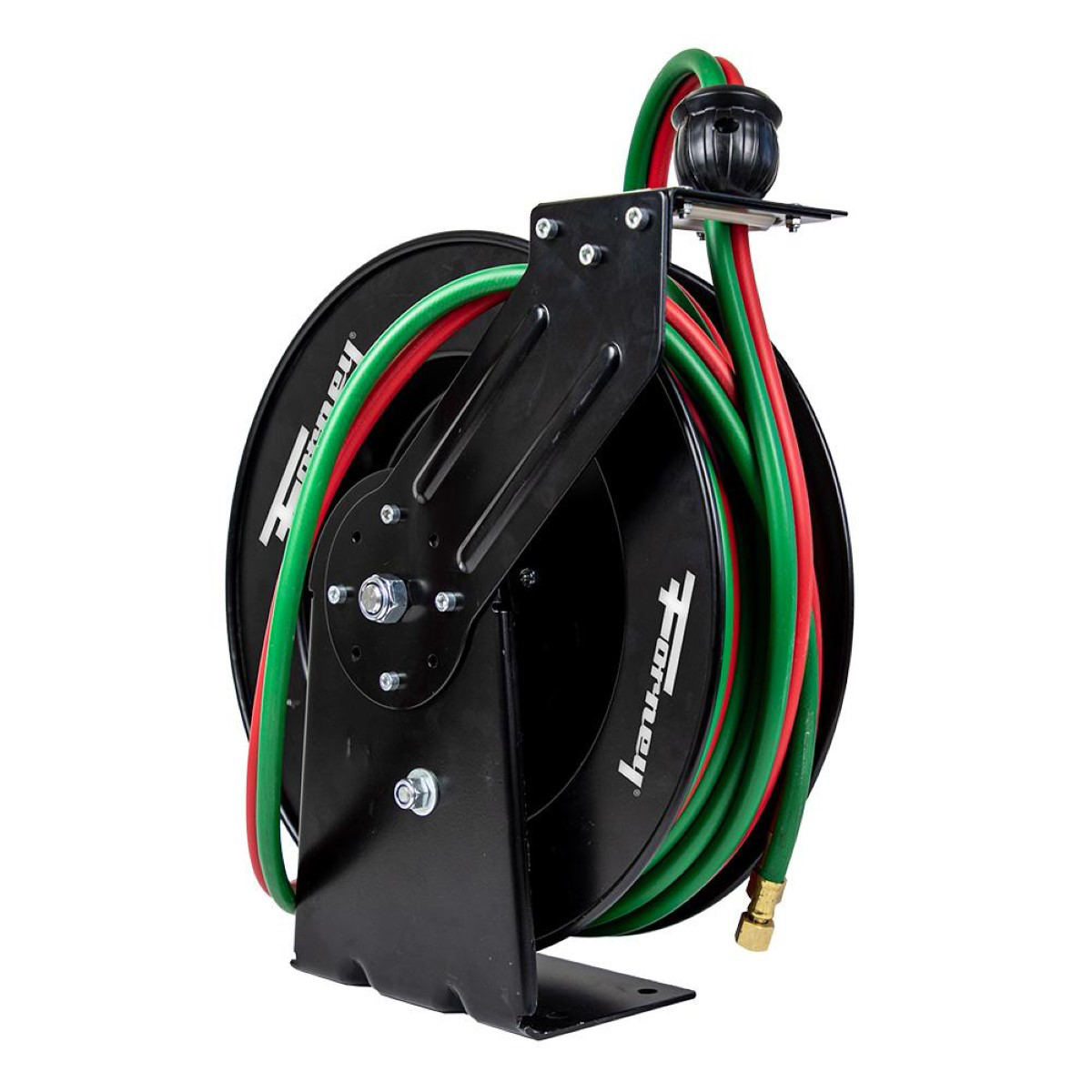 Forney Industries Oxygen Acetylene Twin Welding Hose Reel 50-ft x 1/4-inch
