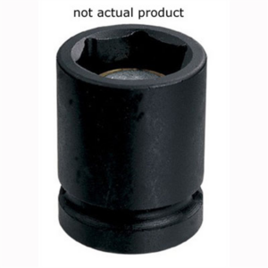 Grey Pneumatic 3/8" Drive x 7/16" Magnetic Standard Socket