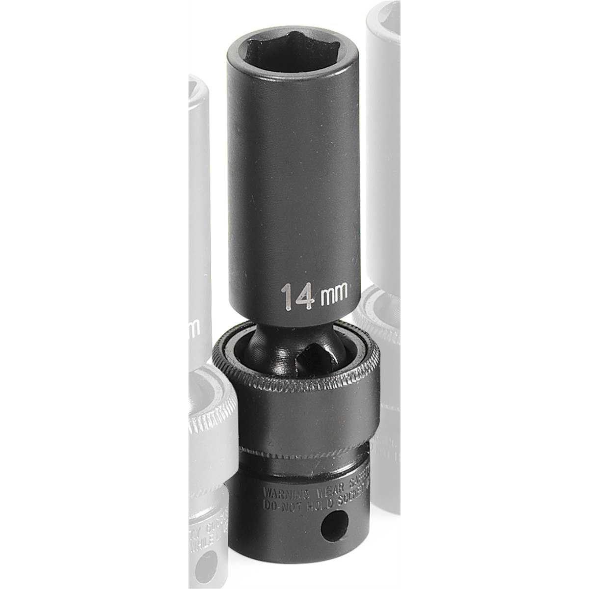 Grey Pneumatic 3/8" Drive x 14mm Deep Universal Socket
