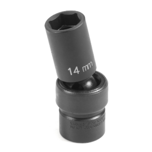Grey Pneumatic 3/8" Drive x 14mm Semi-Deep Universal