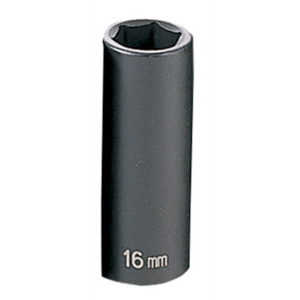 Grey Pneumatic 3/8" Drive x 16mm Deep Socket