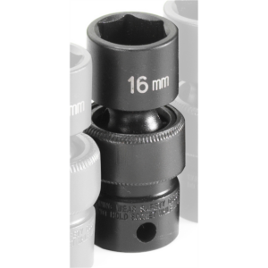 Grey Pneumatic 3/8" Drive x 16mm Standard Universal Socket