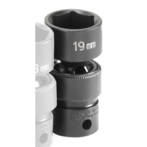 Grey Pneumatic 3/8" Drive x 19mm Standard Universal Socket