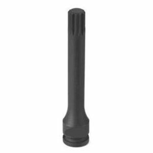 Grey Pneumatic 3/8" Drive x M10 Triple Square Driver 4" Length