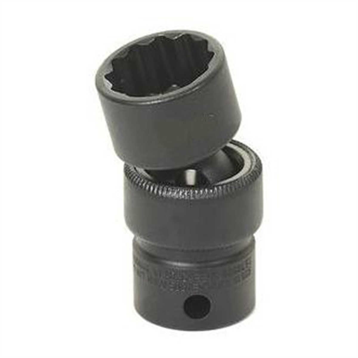 Grey Pneumatic 3/8" Drive x 3/4" Standard Universal- 12 Point Socket - Black