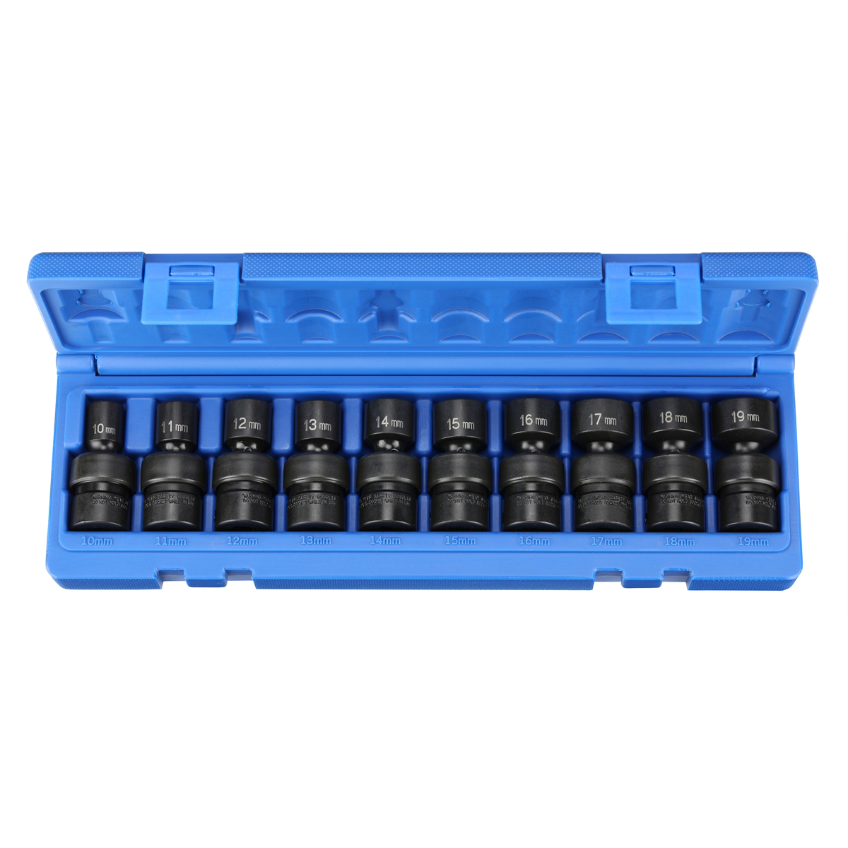 Grey Pneumatic 3/8" Drive 10 Piece Universal Metric Set