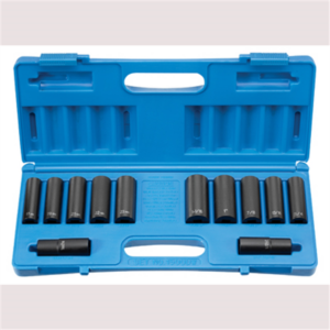 Grey Pneumatic 1/2" Drive 12 Piece Extra-Thin Wall Set