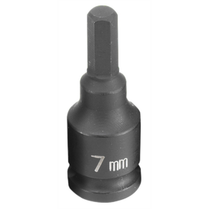 Grey Pneumatic 3/8" Drive x 7mm Hex Driver