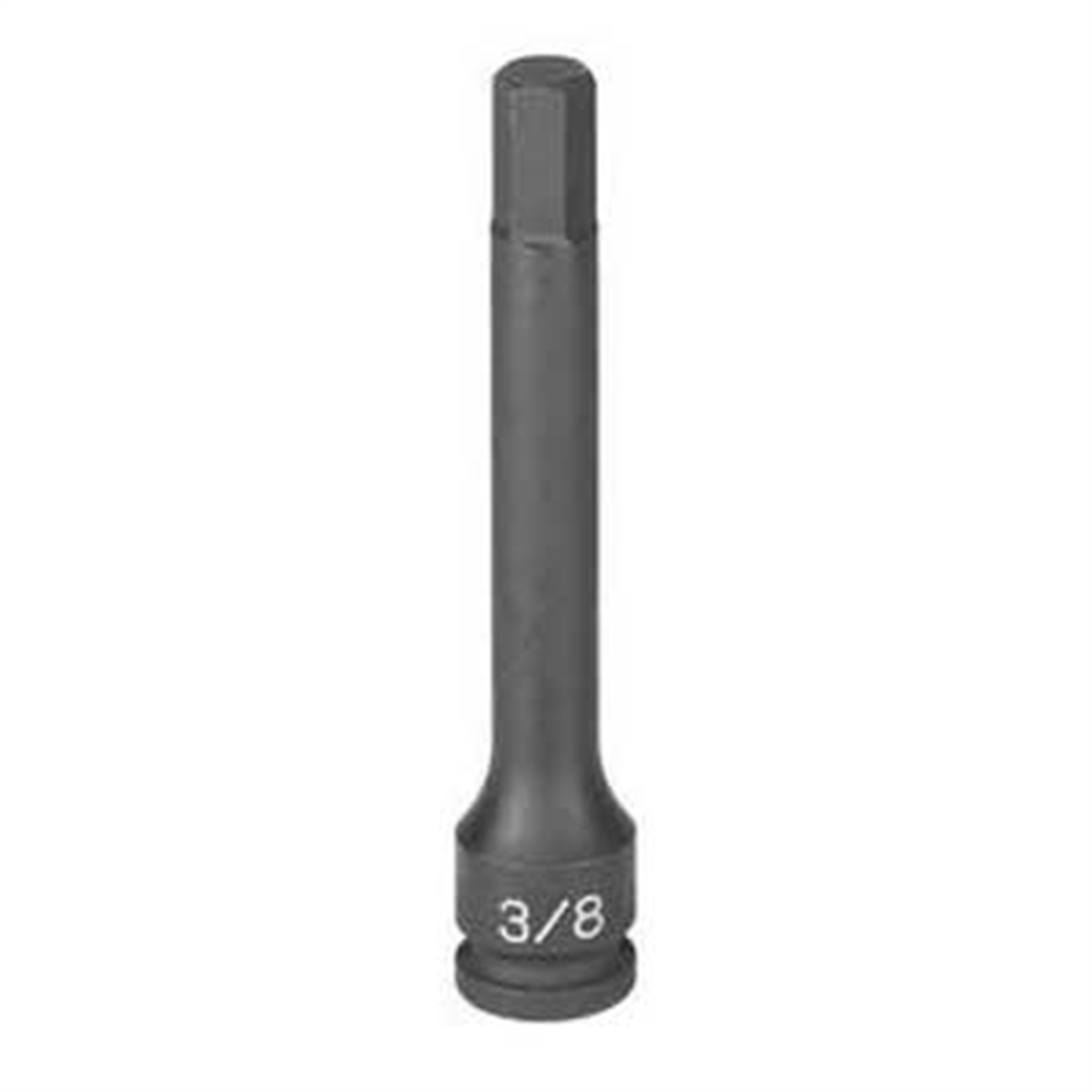 Grey Pneumatic 3/8" Drive x 1/4" Hex Driver 4" Length
