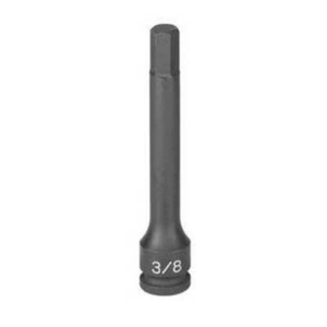 Grey Pneumatic 3/8" Drive x 10mm Hex Driver 4" Length