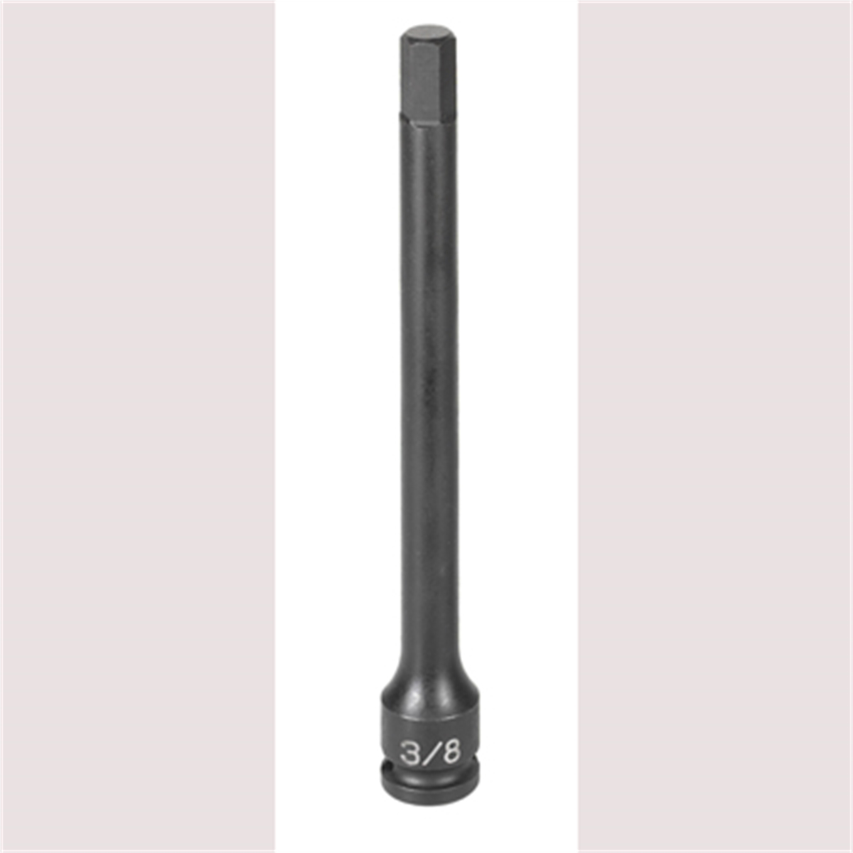 Grey Pneumatic 3/8" Drive x 3/8" Hex Driver 6" Length