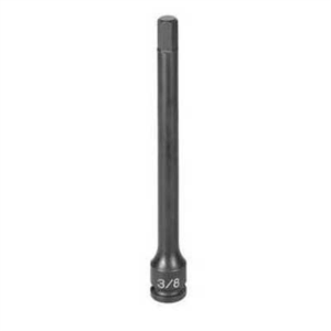 Grey Pneumatic 3/8" Drive x 12mm Hex Driver 6" Length