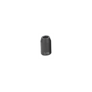 Grey Pneumatic 1/2" Drive x 7/16" Standard Socket