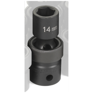 Grey Pneumatic 1/2" Drive x 14mm Standard Universal Socket