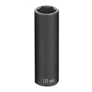 Grey Pneumatic 1/2" Drive x 18mm Deep Socket