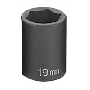 Grey Pneumatic 1/2" Drive x 19mm Standard Socket