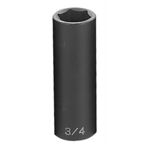 Grey Pneumatic 1/2" Drive x 3/4" Deep Socket