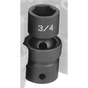 Grey Pneumatic 1/2" Drive x 3/4" Standard Universal Socket