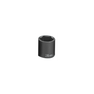 Grey Pneumatic 1/2" Drive x 26mm Standard Socket