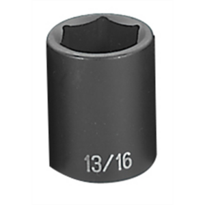 Grey Pneumatic 1/2" Drive x 13/16" Standard Socket