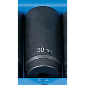 Grey Pneumatic 1/2" Drive x 30mm Deep Socket