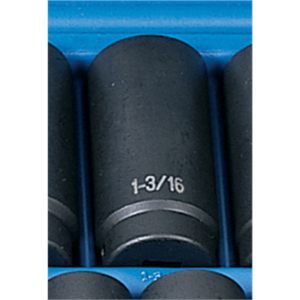 Grey Pneumatic 1/2" Drive x 1-3/16" Deep Socket