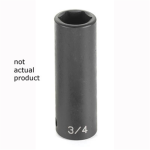 Grey Pneumatic 1/2" Drive x 1-3/4" Deep Socket