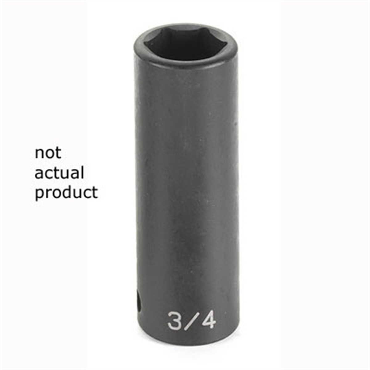 Grey Pneumatic 1/2" Drive x 2" Deep Socket