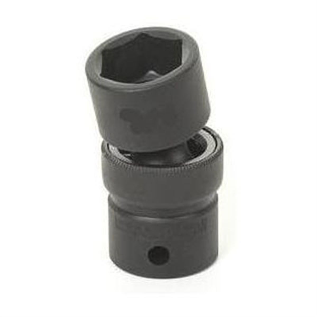 Grey Pneumatic 1/2" Drive x 18mm Standard Universal- 12 Point Socket - Black